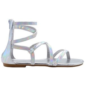 Delias holographic sandal